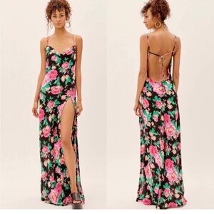 For Love & Lemons Floral Maxi Dress
